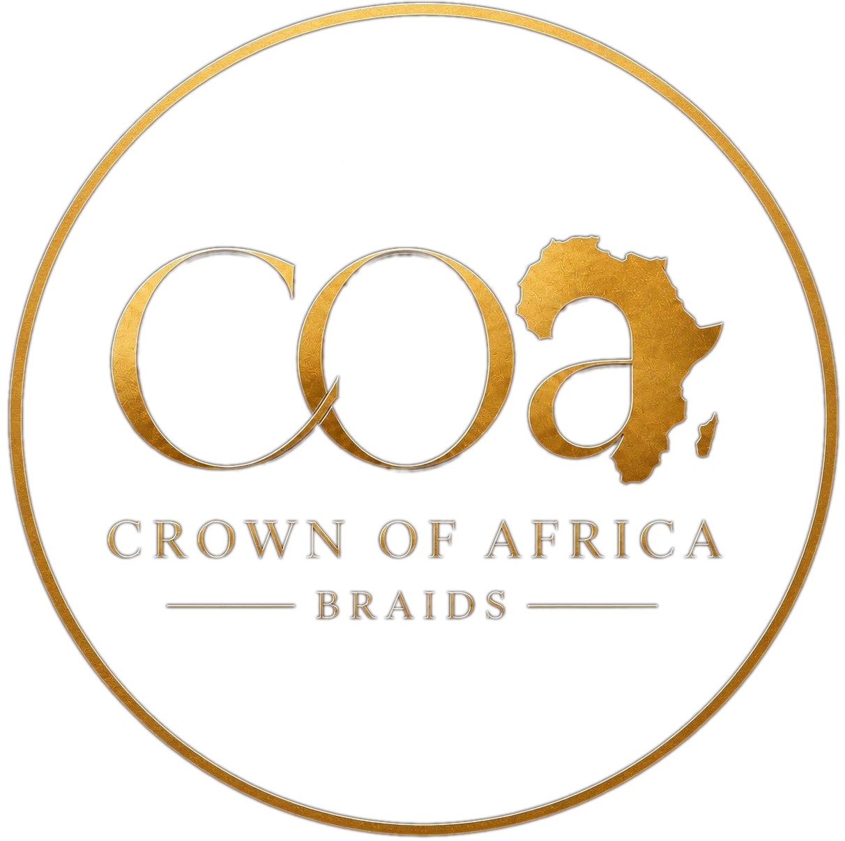 Crown of Africa Braids logo